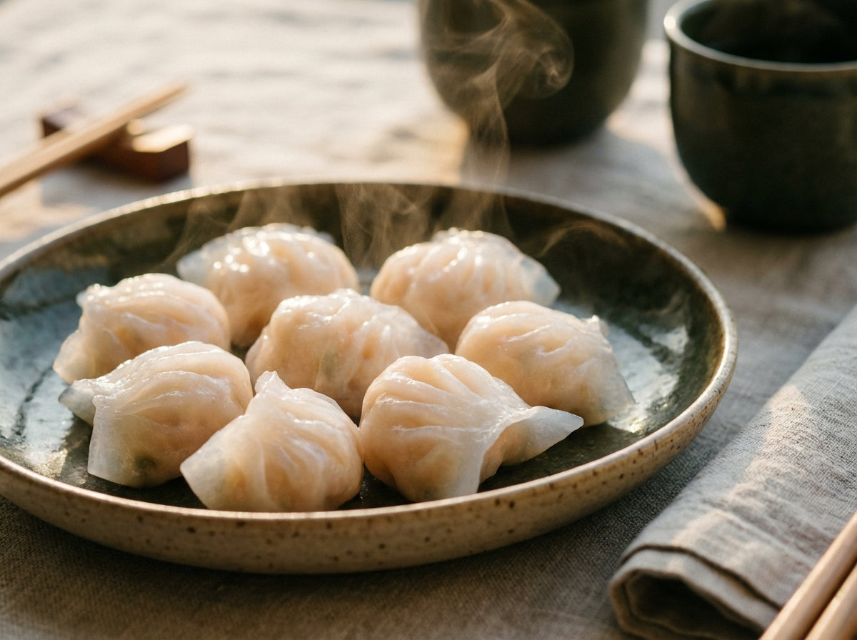 Hong Kong Har Gao (Steamed Shrimp Dumplings)