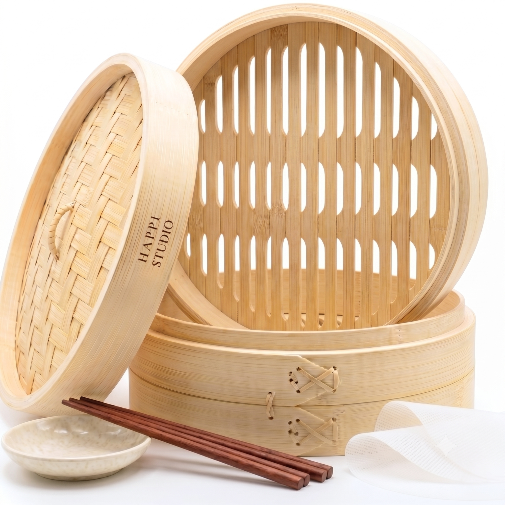 12 Inch Bamboo Steamer